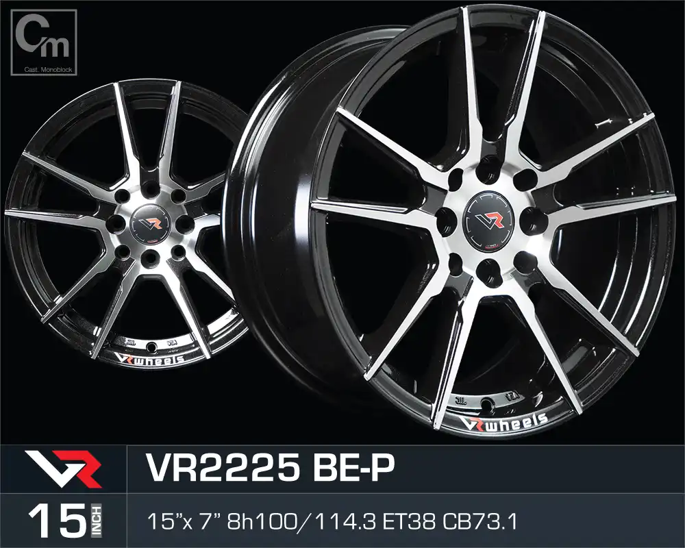 Ad wheels | Vr 2225 15 inch 4H100/114.3
