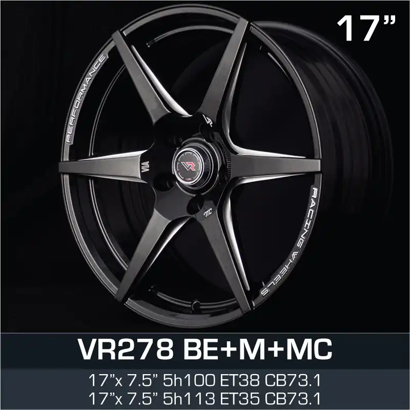 Ad wheels | Vr 278 17 inch 5H100