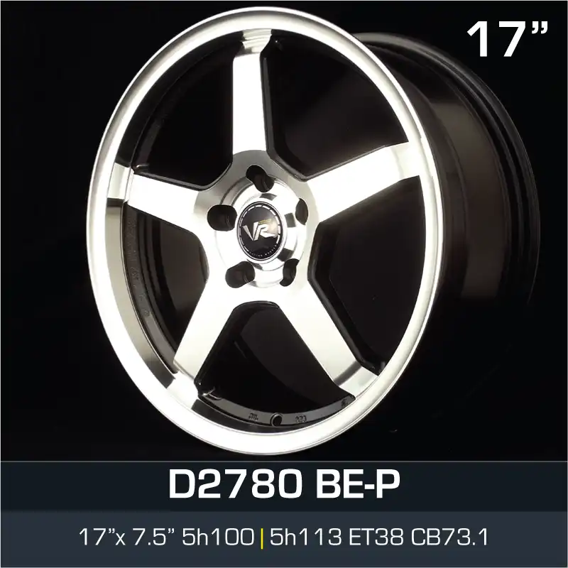 Ad wheels | Ad 2780 17 inch 5H100