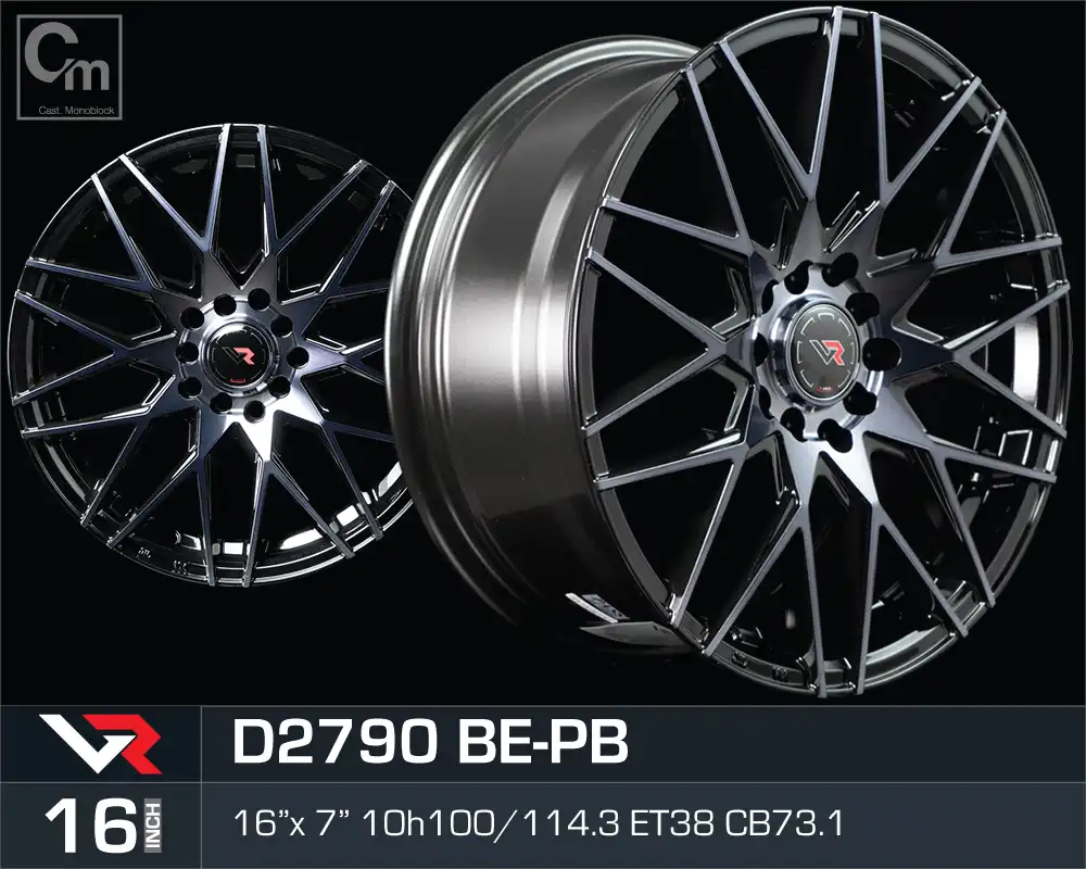 Ad wheels | Cast Monoblock 2790 16 inch 5H100/114.3