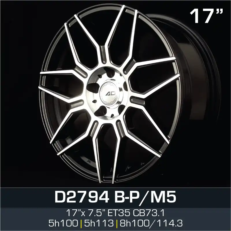 Ad wheels | Ad 2794 17 inch 5H100