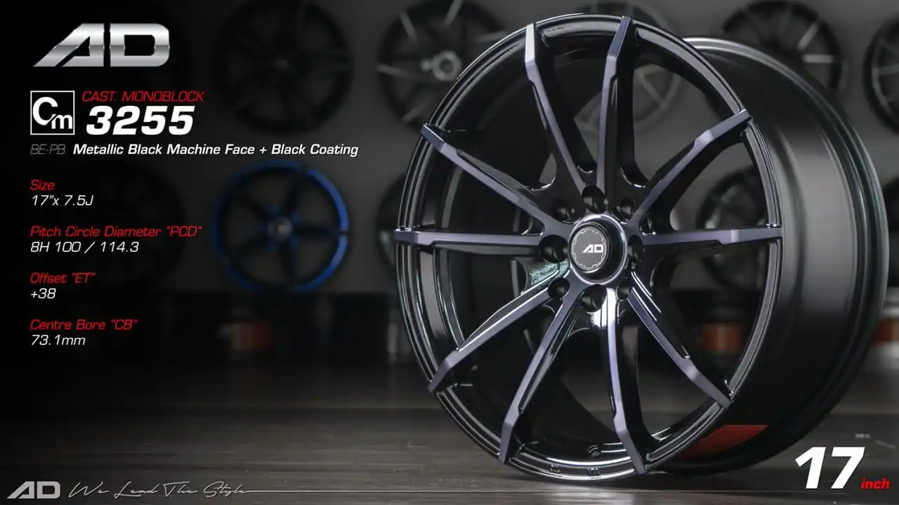 Ad wheels | Ad 3255 17 inch 4H100/114.3