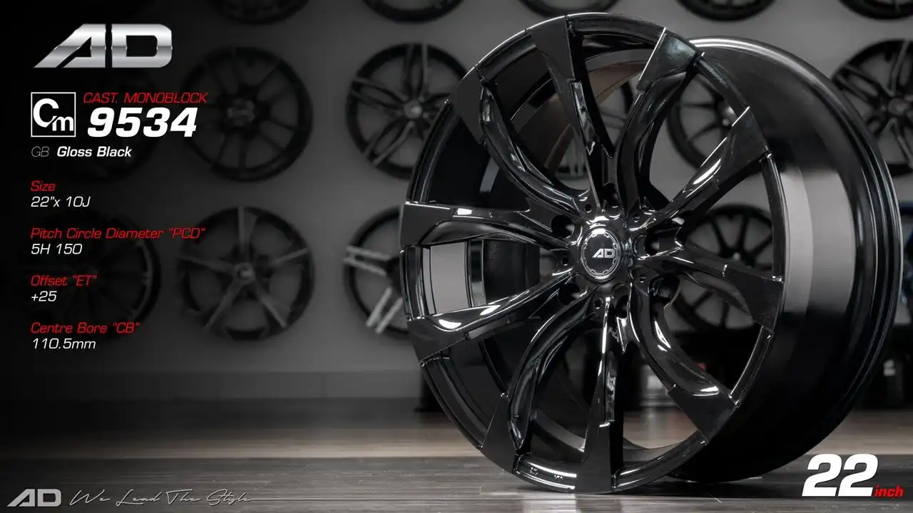Ad wheels | Cast Monoblock 9555 22 inch 5H150