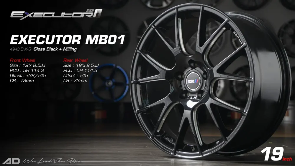 Ssr wheels | Executor mb 01 19 inch 5H114.3