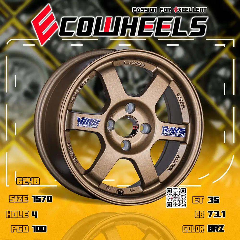 Rays wheels | te37b 15 inch 4H100