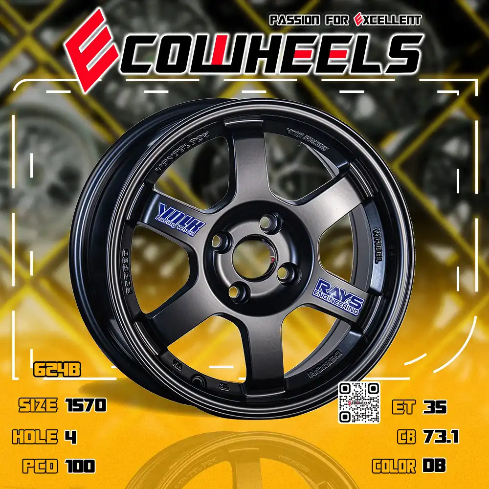 Rays wheels | te37b 15 inch 4H100