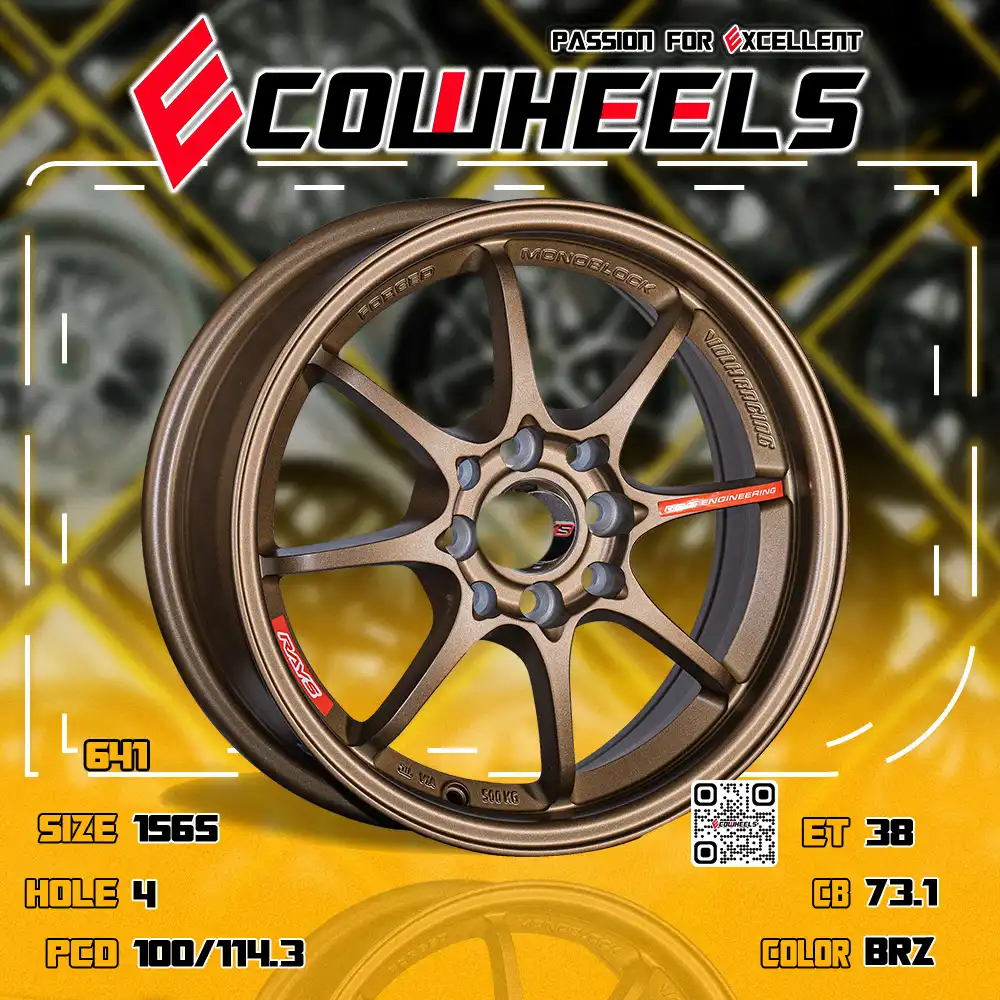 Rays wheels | ce28 15 inch 4H100/114.3