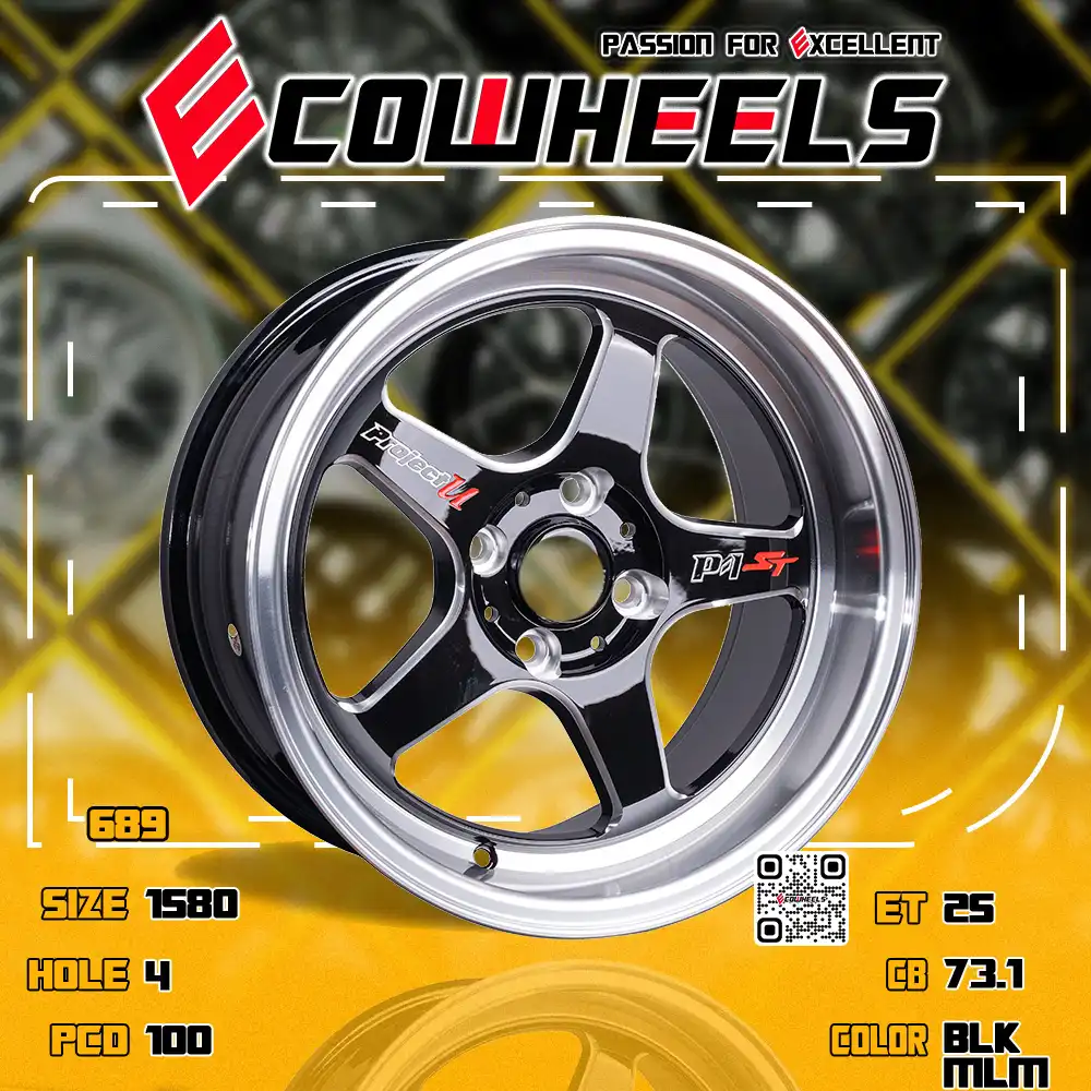 Rayone wheels | Project-Μ p1-st 15 inch 4H100
