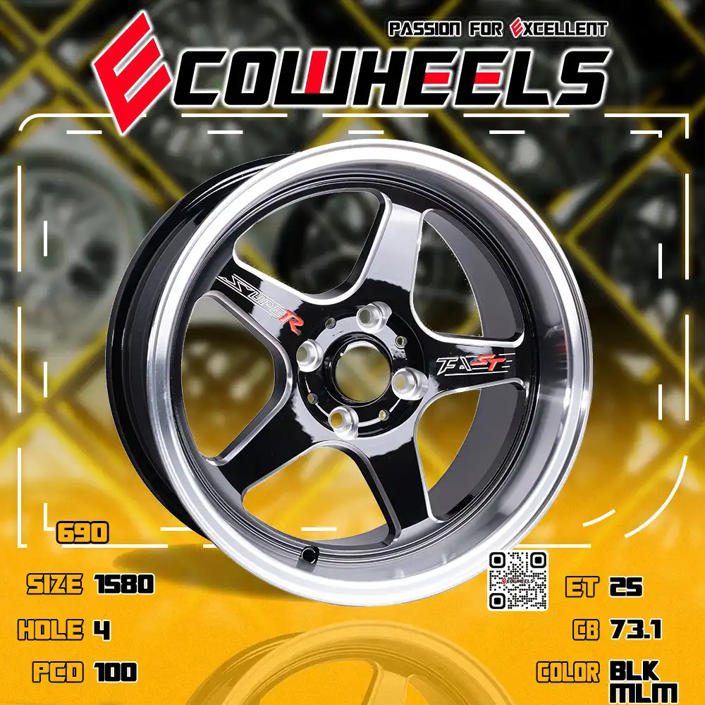 Rayone wheels | Supe-R f1-st 15 inch 4H100