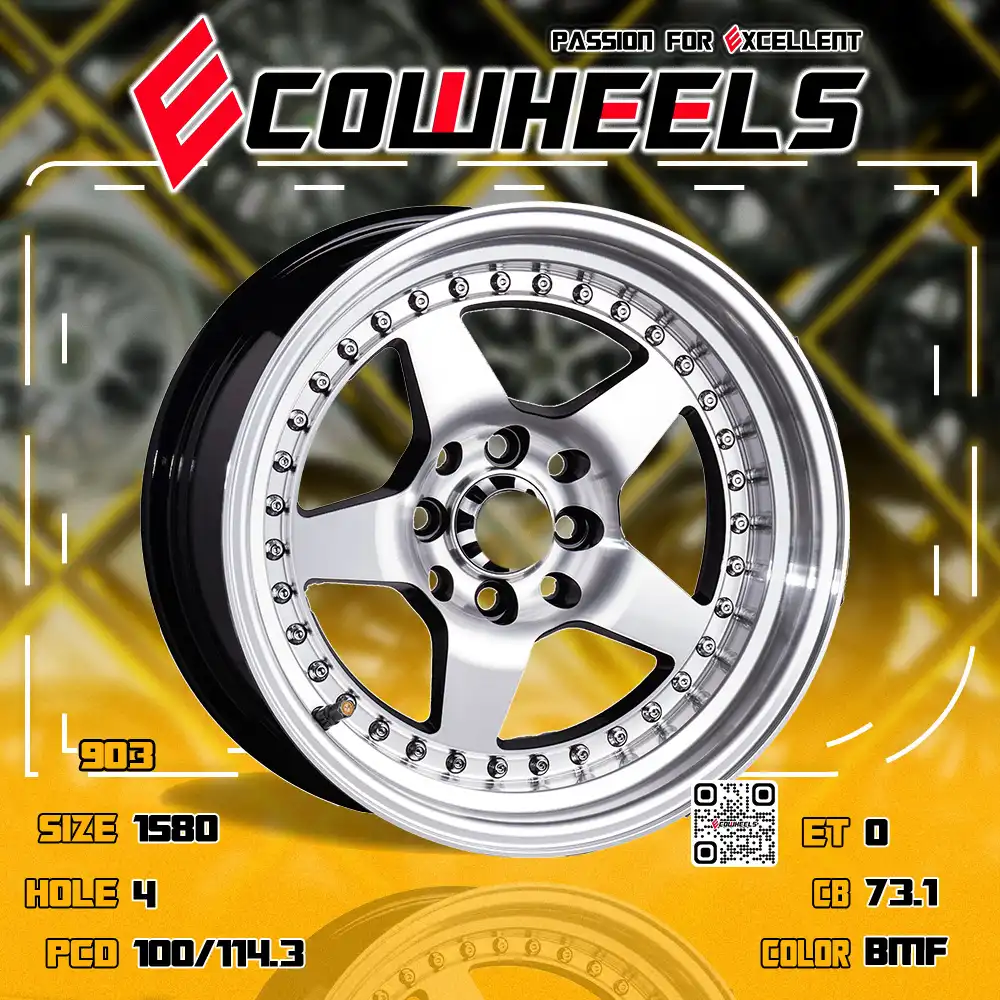 Sport Rim wheels | roc-h 15 inch 4H100/114.3