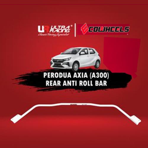 Ultra Racing | Rear Bar Axia A300 1.0’23 2Wd