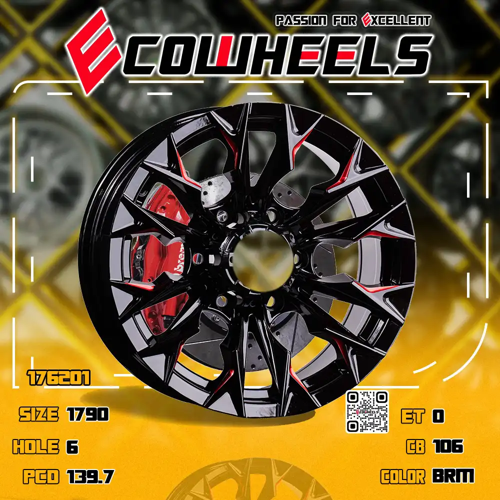 Fuel wheels | 4X4 sport rims 17 inch 6H139.7