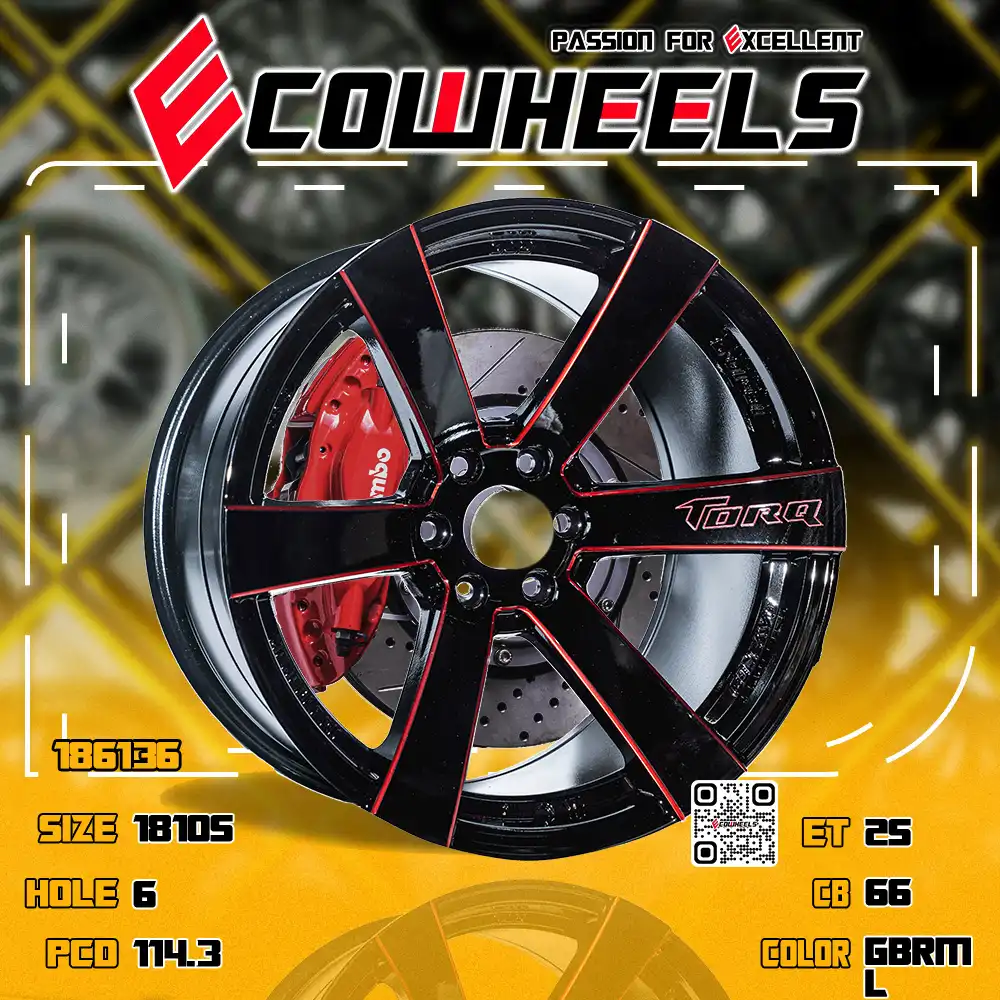 Sport Rims wheels | torq 18 inch 6H114.3