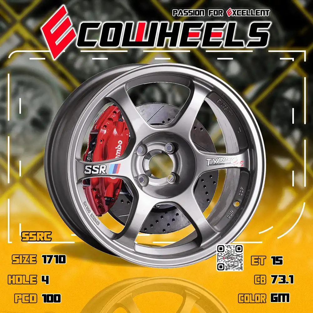 Ssr wheels | Type-C rc 17 inch 4H100
