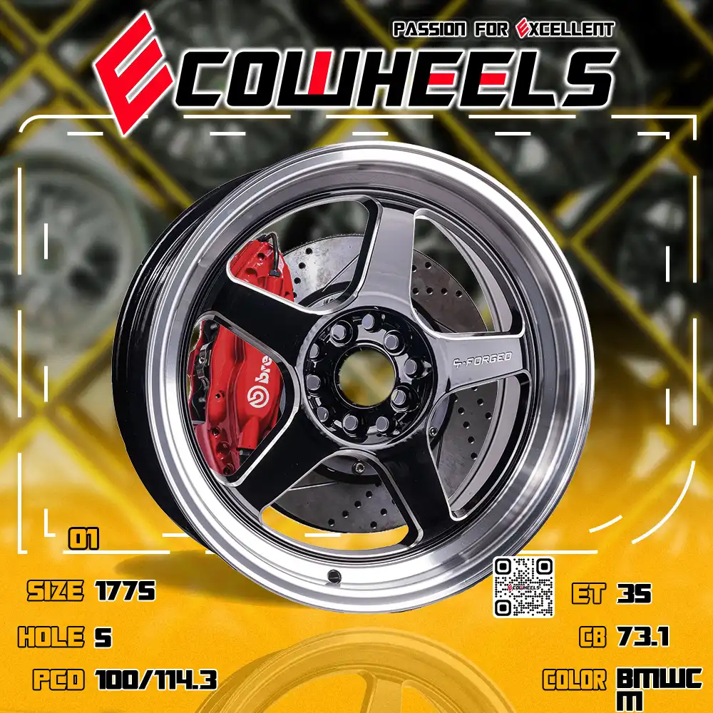 Ct wheels | sport rims 17 inch 5H100/114.3