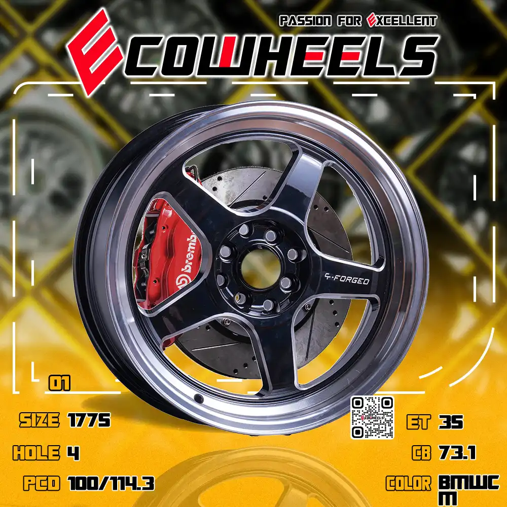 Ct wheels | sport rims 17 inch 4H100/114.3