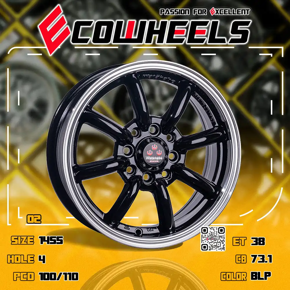 Watanabe wheels | sport rim 14 inch 4H100/110