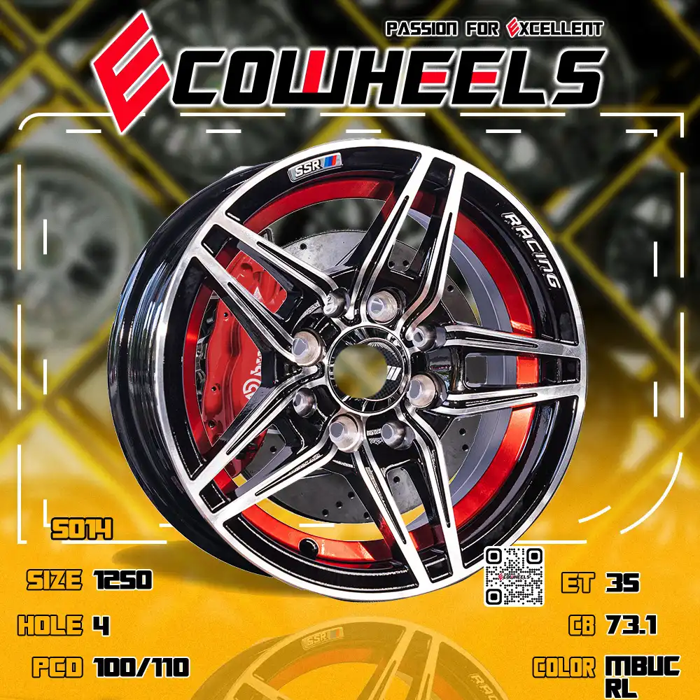 Ssr wheels | sport rim 12 inch 4H100/110