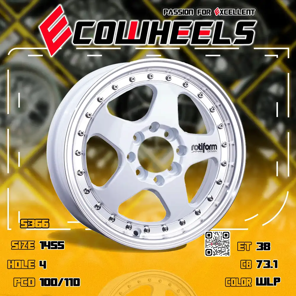 Rotiform wheels | sport rims 14 inch 4H100/110