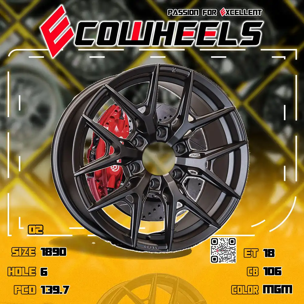 Graxy X wheels | 4X4 sport rims 18 inch 6H139.7