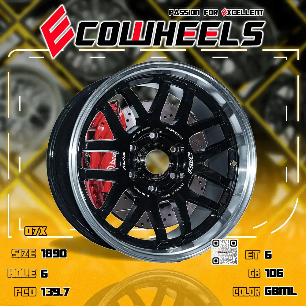 Rays wheels | lap-07x 18 inch 6H139.7