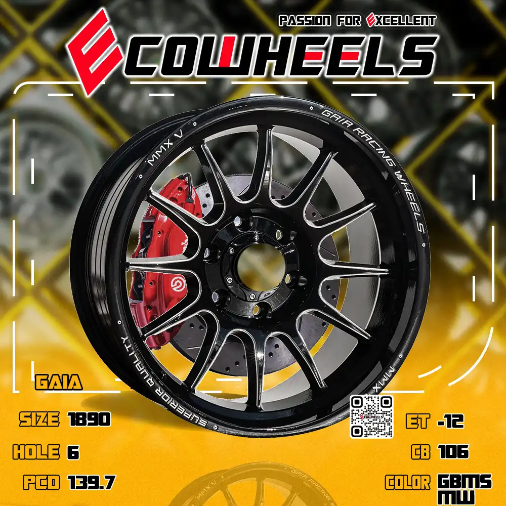 Cosmis wheels | 4X4 gaia 18 inch 6H139.7