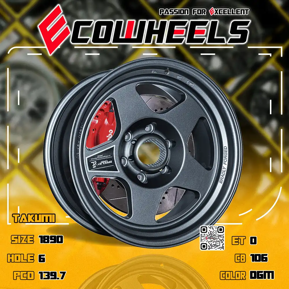 Bradley wheels | takumi 18 inch 6H139.7