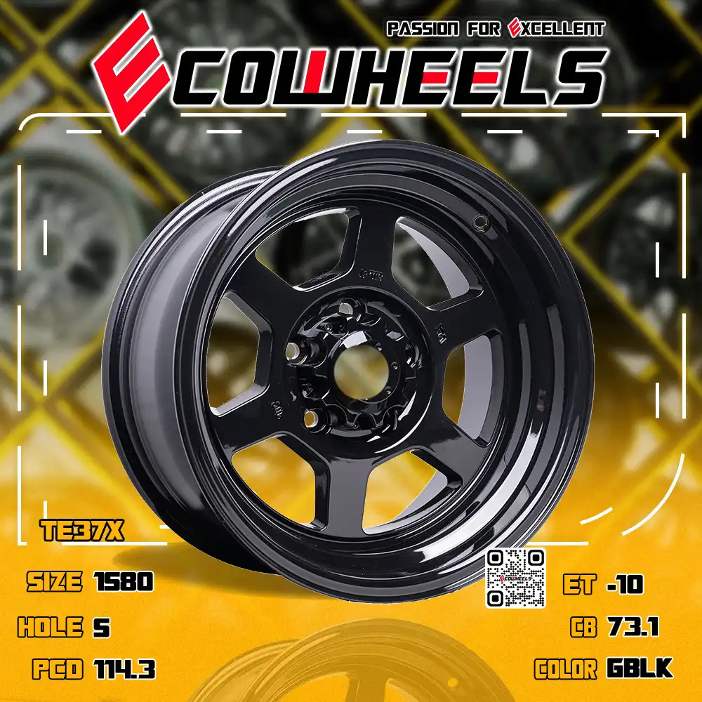 Rays wheels | Volk te37x 15 inch 5H114.3