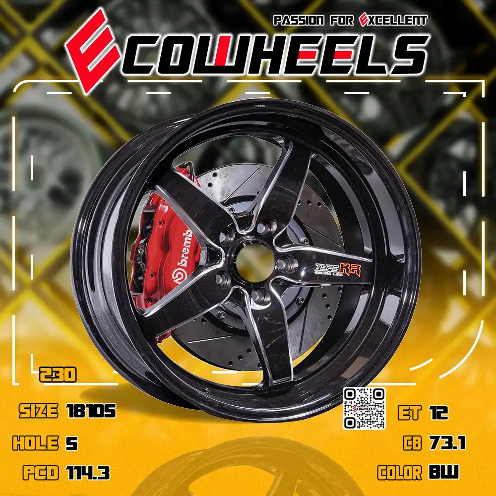 Kii Racing wheels | 4X4 type kr 18 inch 5H114.3