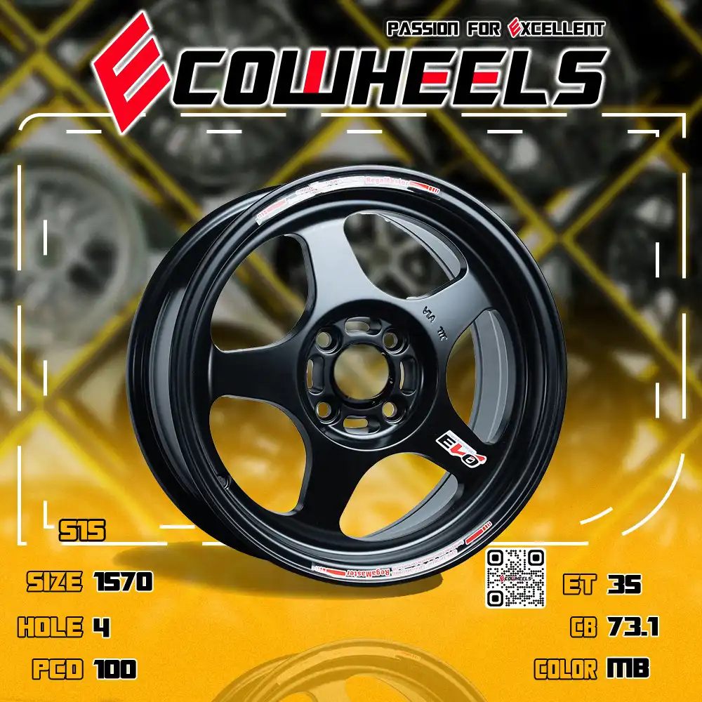Sport Rims wheels | Regamaster evo2 15 inch 4H100