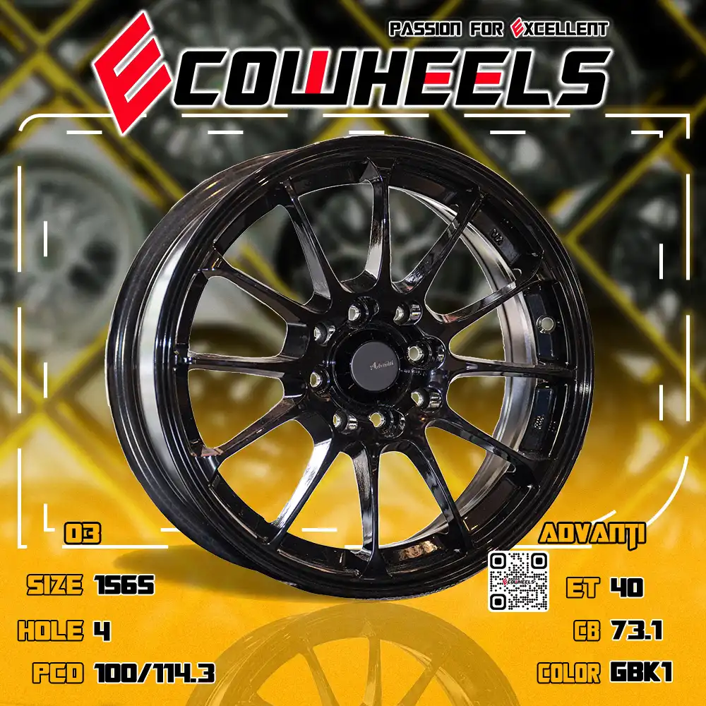 Advanti wheels | Racing sk03 15 inch 4H100/114.3