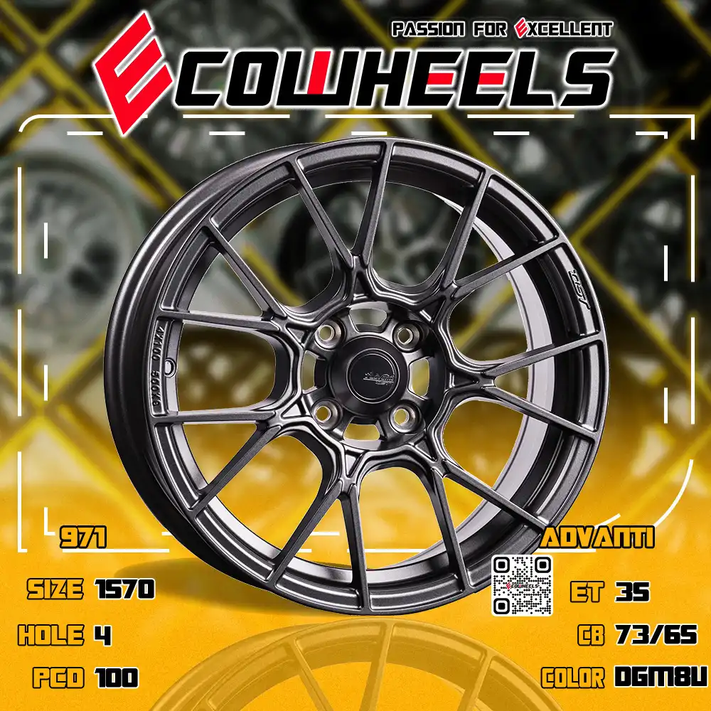 Advanti wheels | Dst 971m 15 inch 4H100