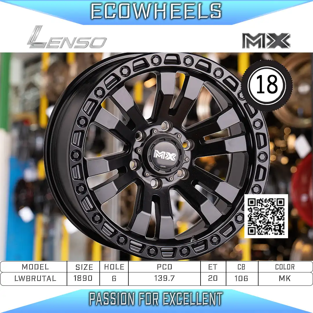 Lenso wheels | Mx brutal 18 inch 6H139.7