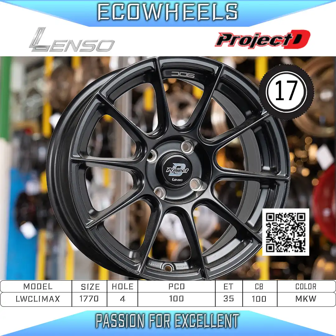 Lenso wheels | Project-D climax 17 inch 4H100