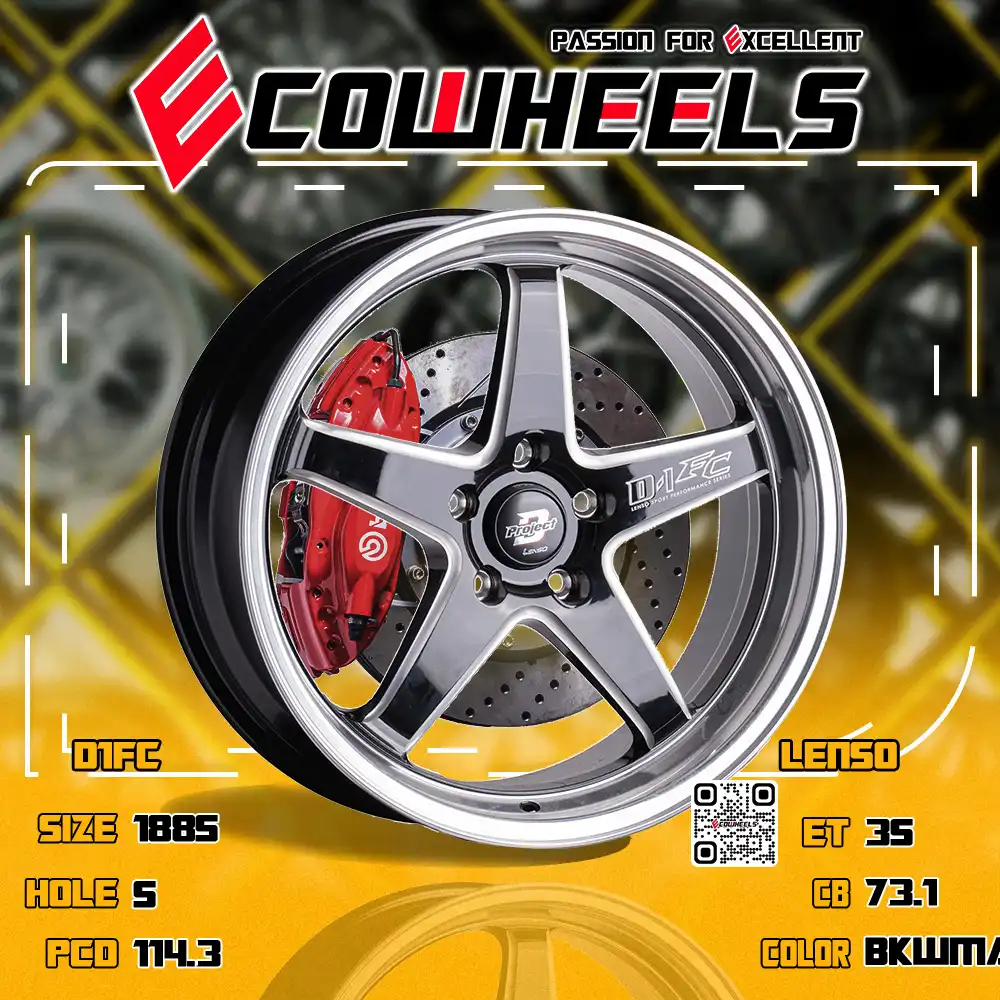 Lenso wheels | Project-D d1-fc 18 inch 5H114.3