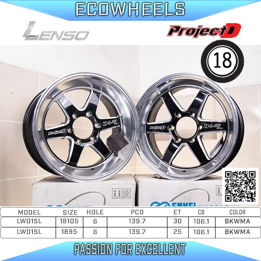 Lenso wheels | Project-D d1-sl 18 inch 6H139.7