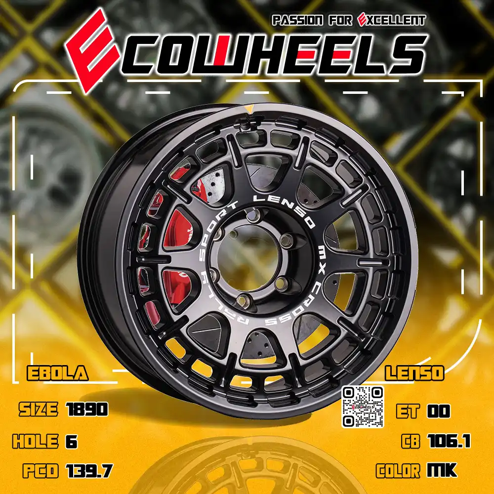 Lenso wheels | Mx ebola 18 inch 6H139.7