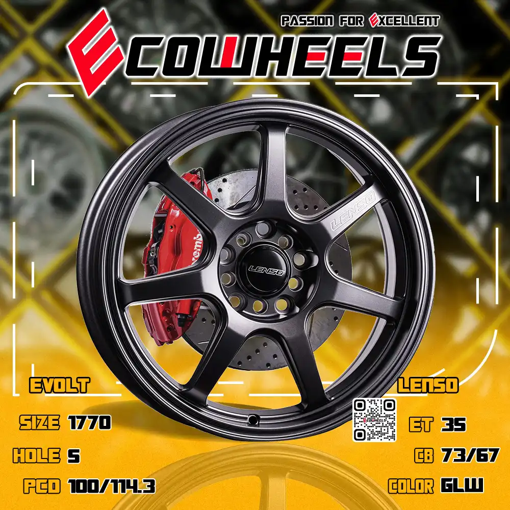 Lenso wheels | Project-D evolt 17 inch 5H100/114.3