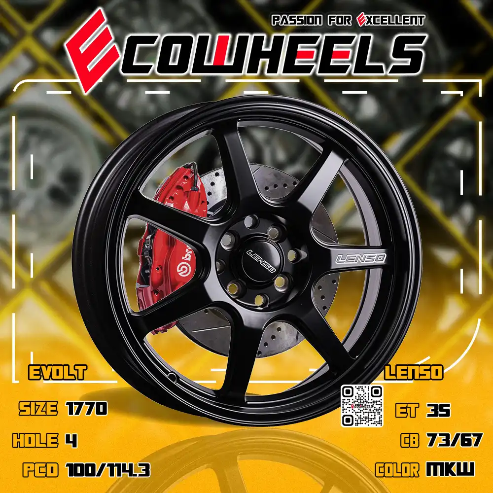 Lenso wheels | Project-D evolt 17 inch 4H100/114.3