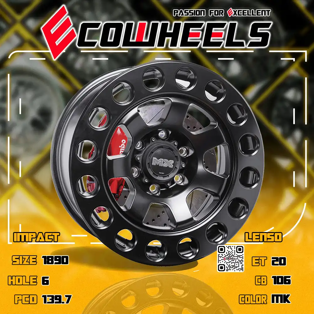 Lenso wheels | Mx impact 18 inch 6H139.7