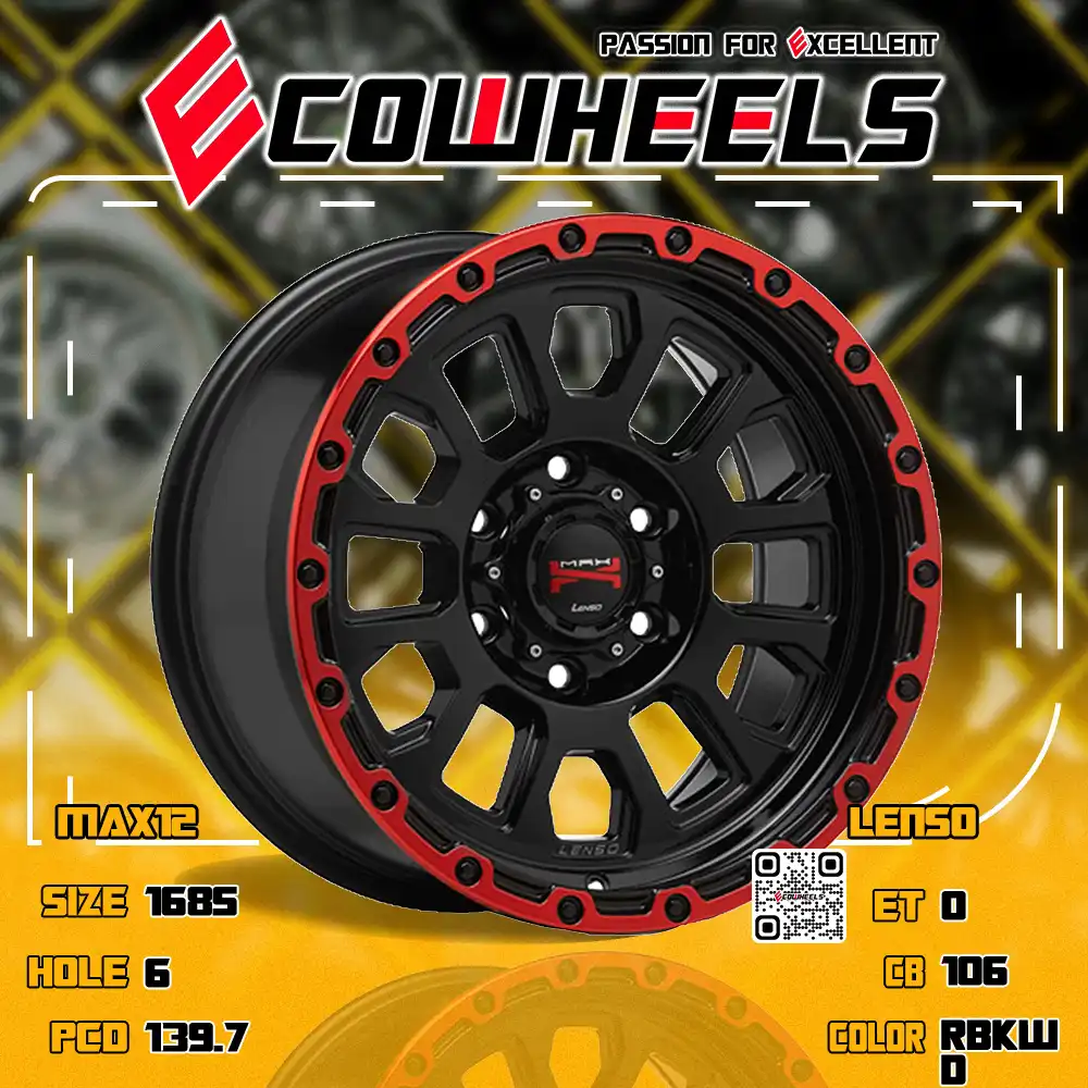 Lenso wheels | Max x12 16 inch 6H139.7