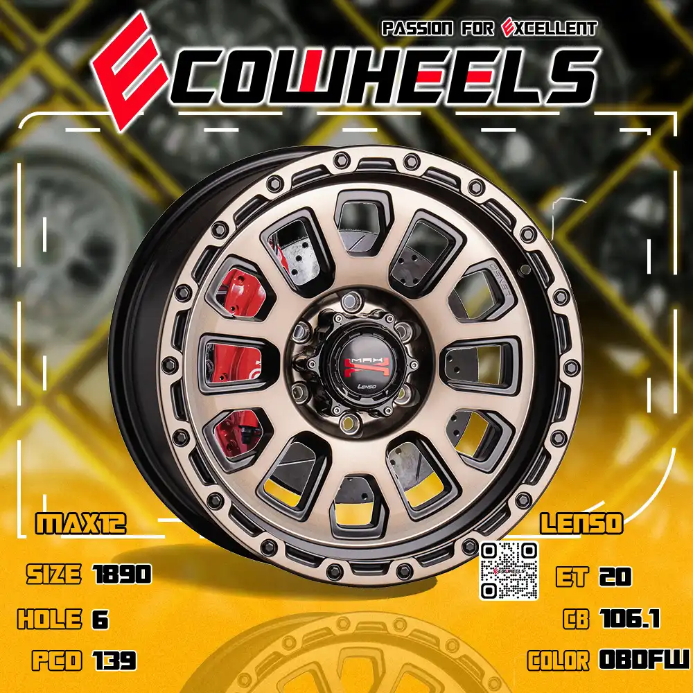 Lenso wheels | Mx max-12 18 inch 6H139.7