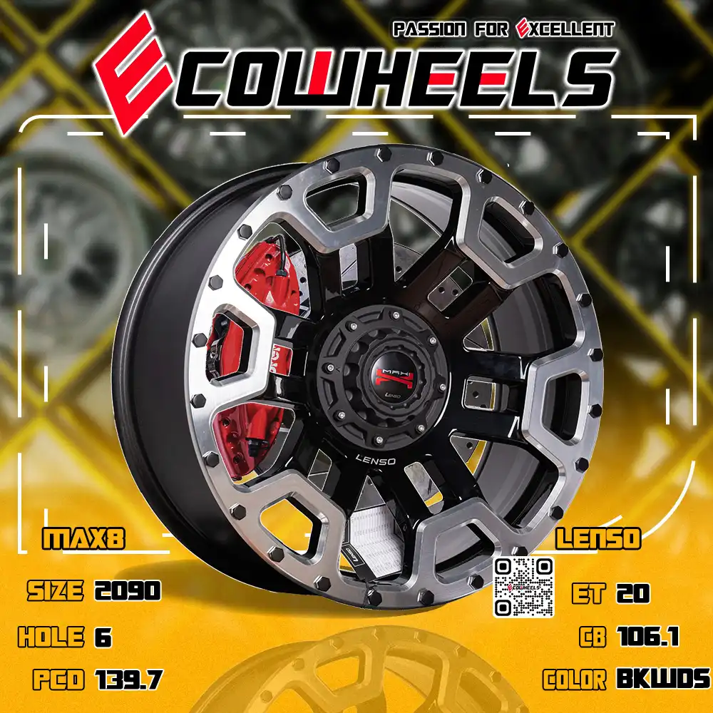Lenso wheels | Mx max-8 20 inch 6H139.7