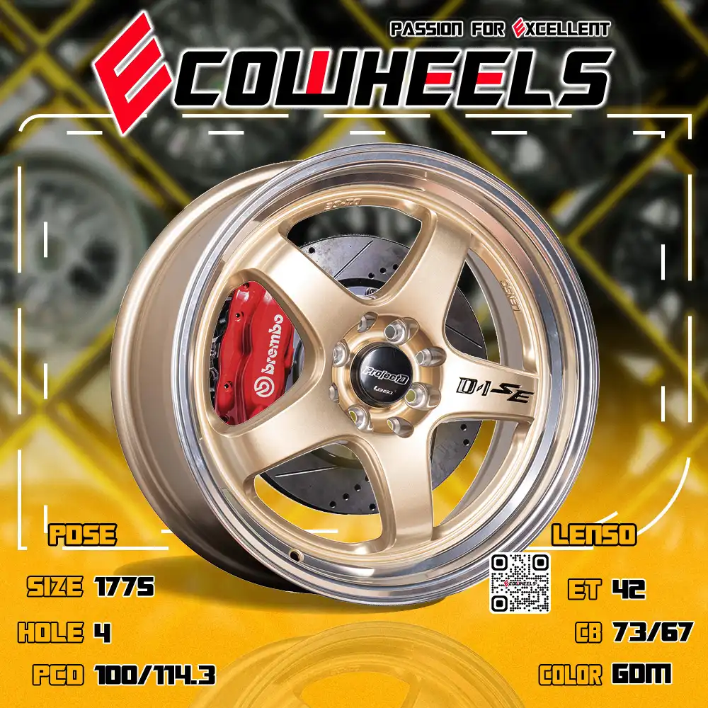 Lenso wheels | Project-D d1-se 17 inch 4H100/114.3