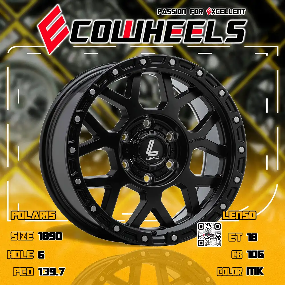 Lenso wheels | Mx polaris 18 inch 6H139.7
