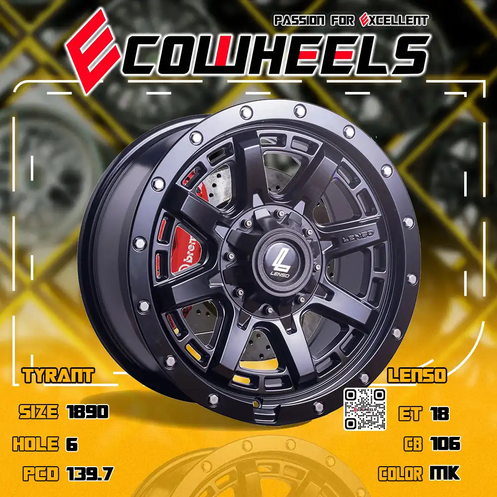 Lenso wheels | Mx tyrant 18 inch 6H139.7
