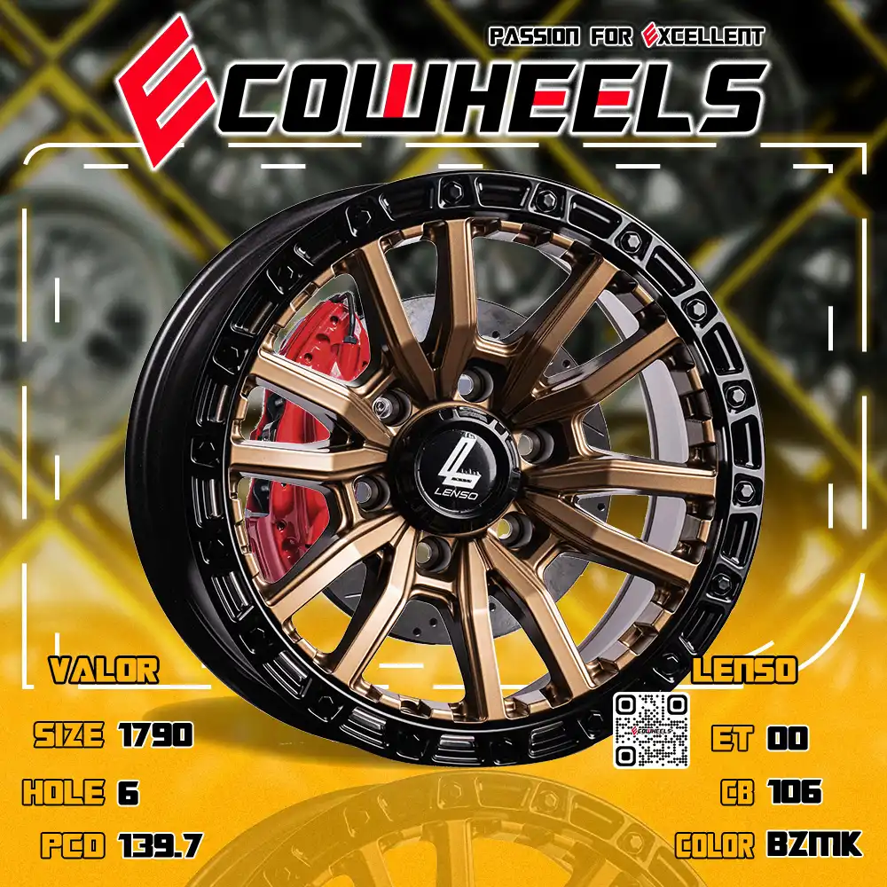 Lenso wheels | Mx valor 17 inch 6H139.7
