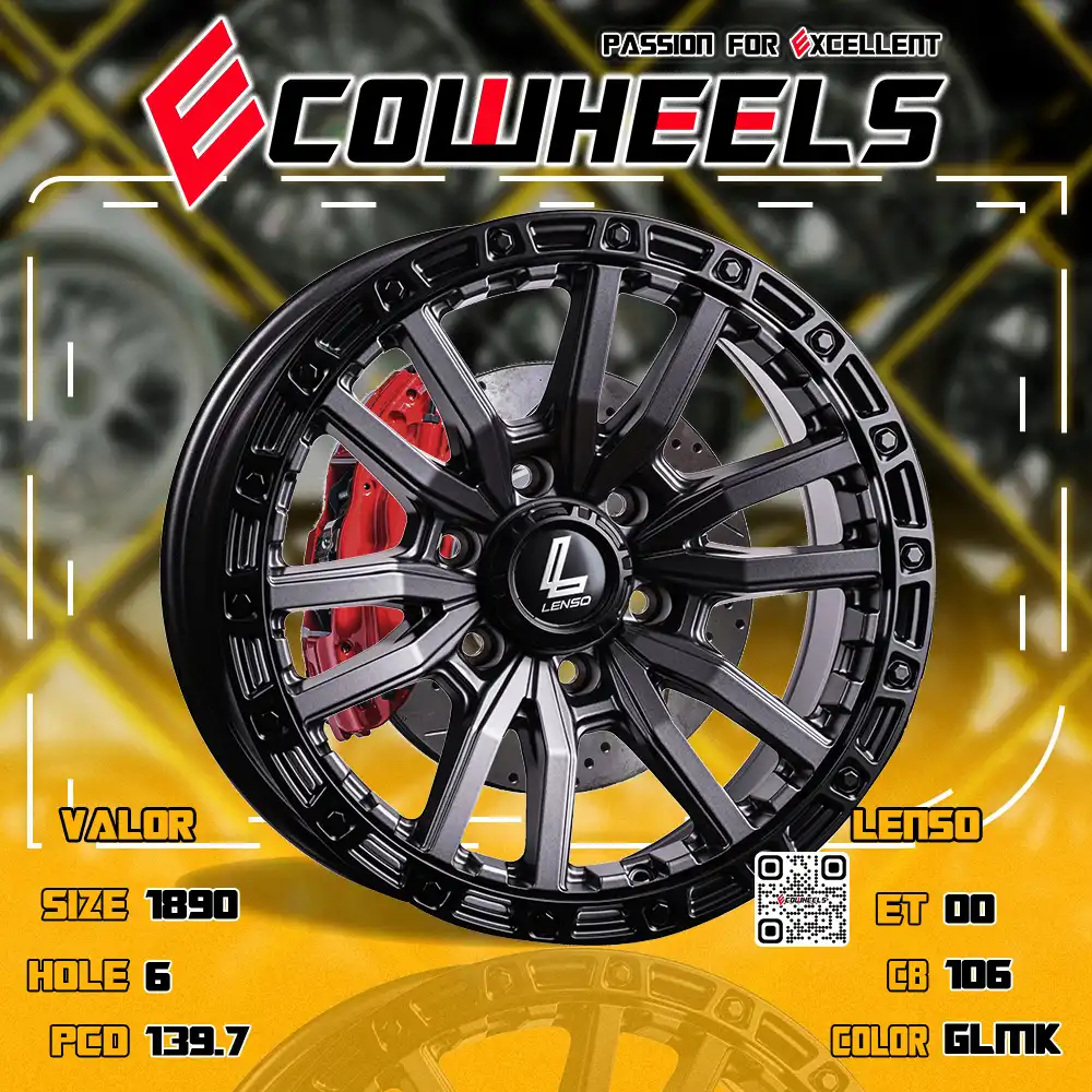 Lenso wheels | Mx valor 18 inch 6H139.7