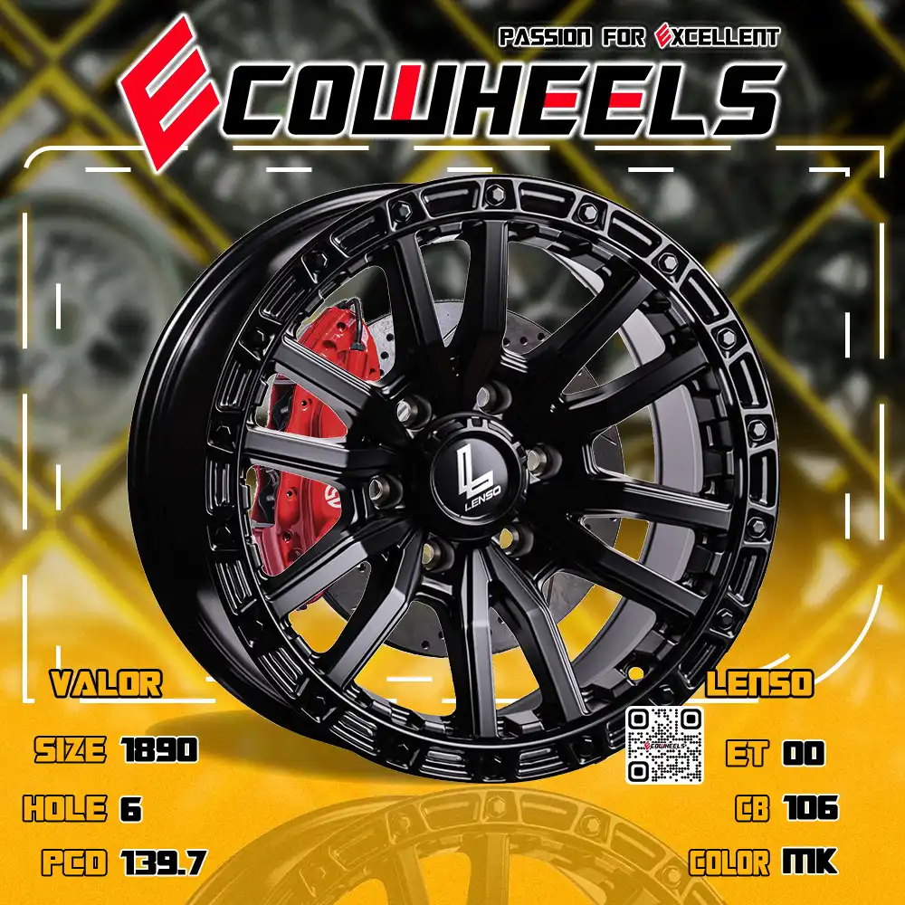 Lenso wheels | Mx valor 18 inch 6H139.7
