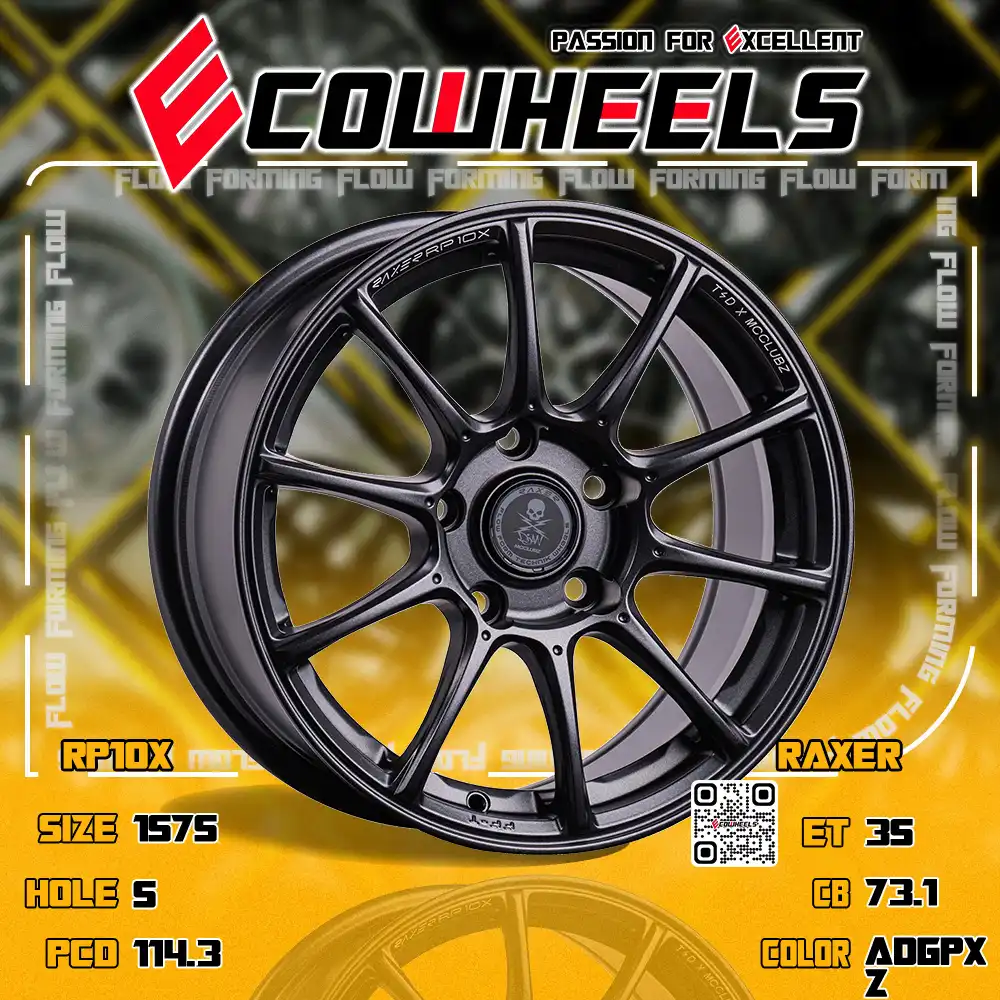 Raxer wheels | rp10x 15 inch 5H114.3